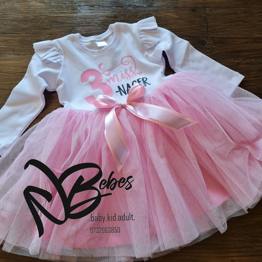 Three'nager tulle dress