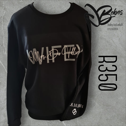Wifey sweater