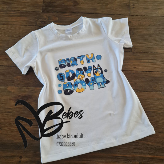 5th Birthday Bluey Shirt