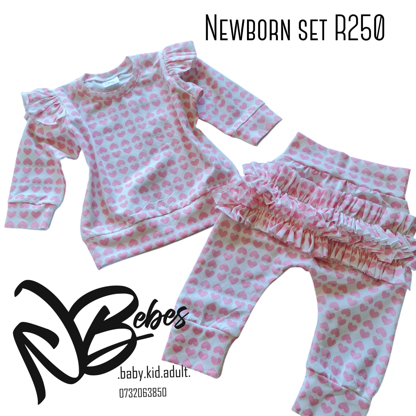 Heart newborn set