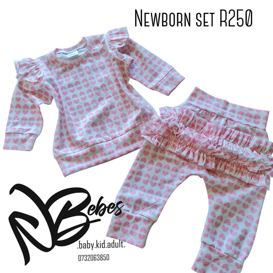 Heart newborn set